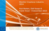 Paul Rutten @ Presentatie Monitor Creatieve Industrie