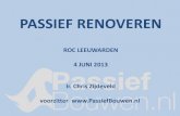 Duurzaam Doen lezing 4 juni 2013 over Passief Bouwen door Stichting Passief Bouwen | ROC Friese Poort Centrum Duurzaam