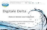 Digitale Delta - Data en kennis voor iedereen
