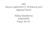 S1047697, LB2, opdr 3: Digitale weergave feest, Boekema