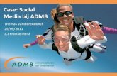 2011-09-15 - Social Media bij ADMB (voor JCI Knokke-Heist)