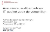 ACAM-VDA NOREA Adviesdiensten 21 juni 2012