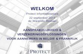 Protect - Aansprakelijkheid en verzekeringsoplossingen voor aannemers in België en Frankrijk