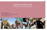 ZONH-werkconferentie Kompas voor e-Health: Lezing Jeroen Crasborn - "E-health maakt de Beste zorg", een perspectief van een zorgverzekeraar