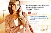 Beroepen en Arbeidsmarkt Survey (BAS) van Yacht - Competence Marketing & Communicatie