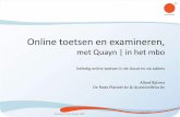 Online toetsen en examineren met Quayn | MBO