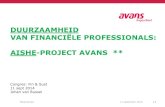 Duurzaamheid in het opleiden van financiële professionals:  AISHE-project Avans Hogeschool’ door Johan van Bussel (Avans Hogeschool)