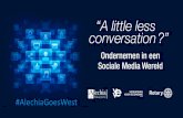 debatavond over ondernemen in een social media wereld #AlechiaGoesWest