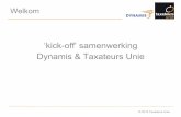 'Kick-off' samenwerking Dynamis & Taxateurs Unie