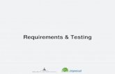 Requirements en testing