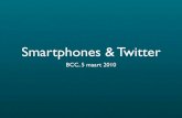 Smartphones & Twitter