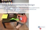 Child empowerment by design