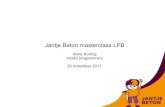 Jantje Beton (masterclass 6 LPB congres 2011)