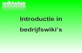 Introductie In Wiki Door Wikiwise