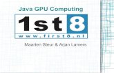 Java gpu computing