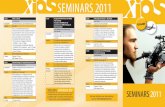 XIOS Seminars 2011