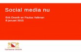 20150108 Social media nu - Gemeente Utrecht