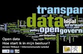 Open Data - Hoe start ik in mijn bestuur?