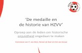 Hzvv en de gevonden medaille presentatie over oprichtingsdatum dd 14 april 2014