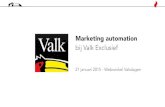 Marketing Automation bij Valk Exclusief