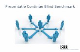 Presentatie continue blind benchmark en kpi's