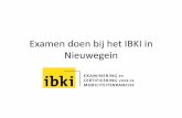 Examendoen bij het ibki in nieuwgein versie 11