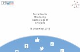 Gastcollege @ In Holland over Online data en Social Media Monitoring