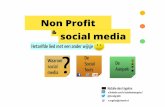 Non Profit & Social Media: hetzelfde lied met een ander wijsje