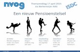 NVOG Een Nieuw Pensioenstelsel ISDC Presentatie Jos Berkemeijer 20150417