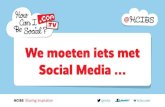 We moeten ietst met Social Media... - Gastcollege Hogeschool van Amsterdam