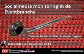 Socialmedia monitoring in eventsbranche