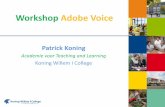 Workshop Adobe Voice