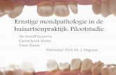 Presentatie seminariewerk 'Ernstige mondpathologie in de huisartspraktijk'