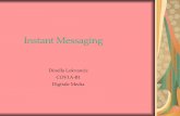 Presentatie Instant Messaging