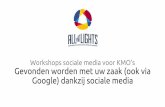 Gevonden worden met uw zaak online (ook via Google) dankzij sociale media - Workshop gegeven aan KMO's in Sint-Truiden