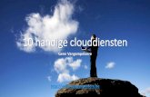 10 handige clouddiensten