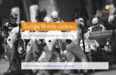 Alles over google's mobile update & meer   orange valley kennissessie 20150325