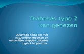 Kan diabetes 2 genezen - Presentatie op 7 april 2013 in het Europa Ayurveda Centrum Nederland