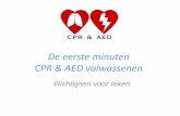 De eerste minuten CPR & AED voor volwassenen