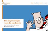 Presentatie workshop 8:De psychologie van de werkplek