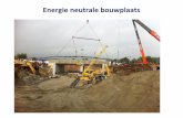 Energie neutrale bouwplaats | praktijkopdracht Provinsje Fryslan | Challenge Centrum Duurzaam Frysklab