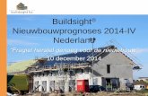 Buildsight #nieuwbouw #prognose 2014/2015