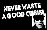 DE Conferentie 2010, dag 2, keynote 1: Peter Mechels, "Never Waste a Good Crisis!"