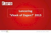 Lancering Vloek of zegen, 26 februari 2015 | Alexander Vander Stichele