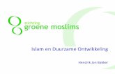 Islam en Duurzame Ontwikkeling