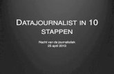 Datajournalist in 10 stappen