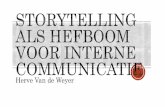 Storytelling als hefboom voor interne communicatie