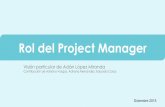 El rol del project manager version adan lopez