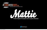 Mattie presentatie-derek-kuipers-coh2013
