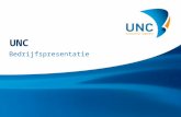 UNC Bedrijfspresentatie